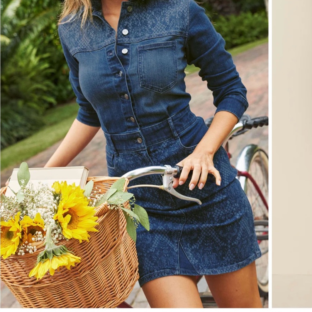 VENUS Denim Blue Dress